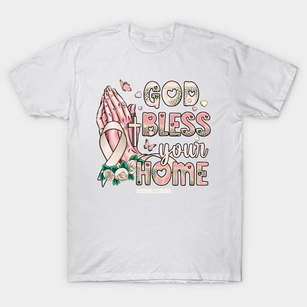 Paralysis Awareness - god bless faith hope T-Shirt by Lewis Swope